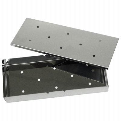 mr bar-b-q stainless steel wood chip smoke box|Mr. Bar.